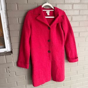 Sigrid Olsen 100% Lambswool Sweater $235 Oversized Coat XS